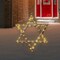 Northlight LED Lighted Sequined Star of David Hanukkah Outdoor Decoration - 36"